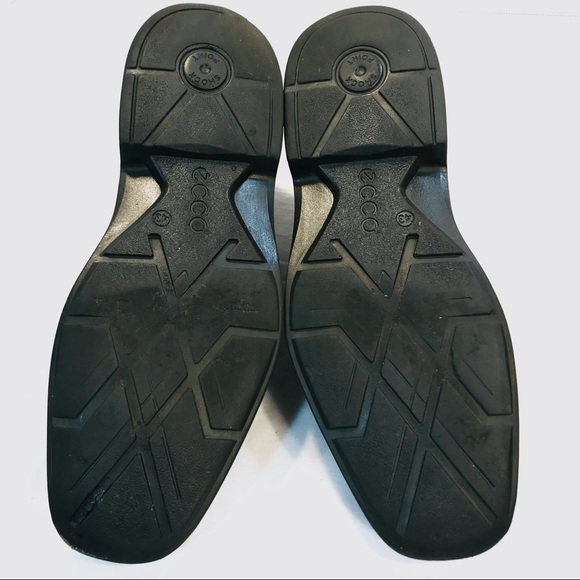 Mens Ecco Derby, Brown Leather, Lace Up In EUC - Picture 8 of 8